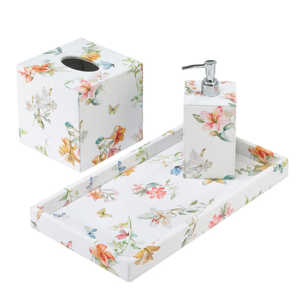 Load image into Gallery viewer, Bodrum Linens Lily Garden Bath Accessories