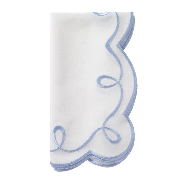 Load image into Gallery viewer, Bodrum Linens Ribbon Twirl - Linen Napkins - Set of 4