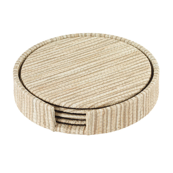 Load image into Gallery viewer, Bodrum Linens Grasscloth Coasters