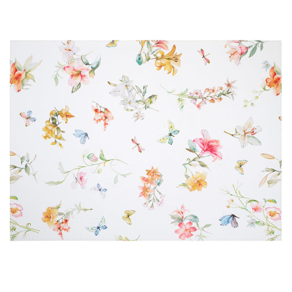 Load image into Gallery viewer, Bodrum Linens Lily Garden - Easy Care Placemats - Set of 4