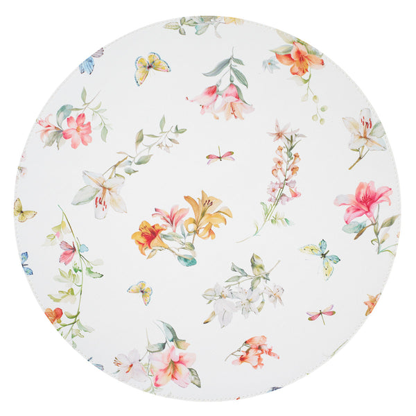 Load image into Gallery viewer, Bodrum Linens Lily Garden - Easy Care Placemats - Set of 4