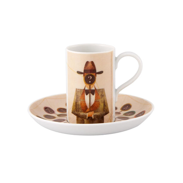 Load image into Gallery viewer, Vista Alegre Pessoa Set Of 4 Expresso Cups And Saucer