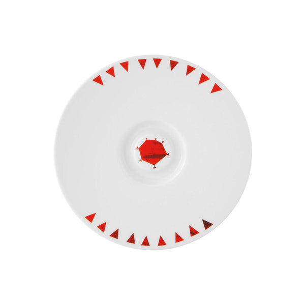 Load image into Gallery viewer, Vista Alegre Escape Goat Espresso Cup And Saucer Ix