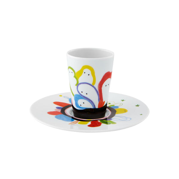 Load image into Gallery viewer, Vista Alegre Escape Goat Espresso Cup And Saucer Xli