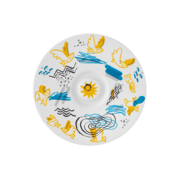 Load image into Gallery viewer, Vista Alegre Escape Goat Espresso Cup And Saucer Xxiv