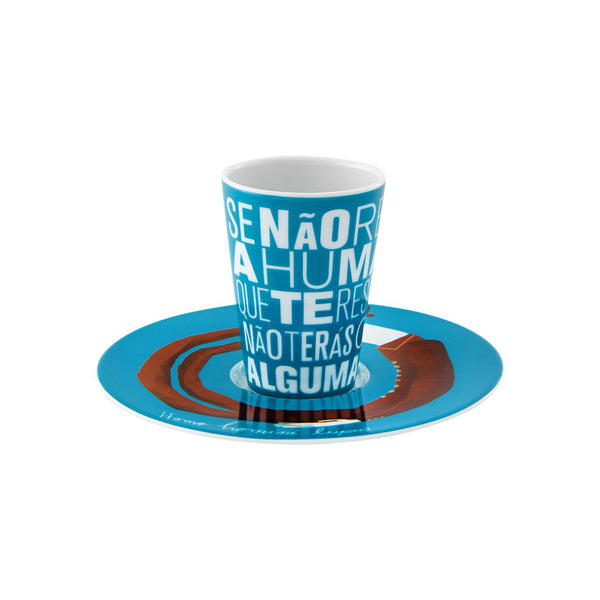 Load image into Gallery viewer, Vista Alegre Escape Goat Espresso Cup And Saucer Xxix