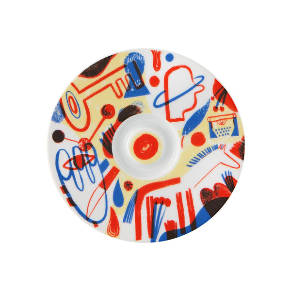 Load image into Gallery viewer, Vista Alegre Escape Goat Espresso Cup And Saucer Xxxii