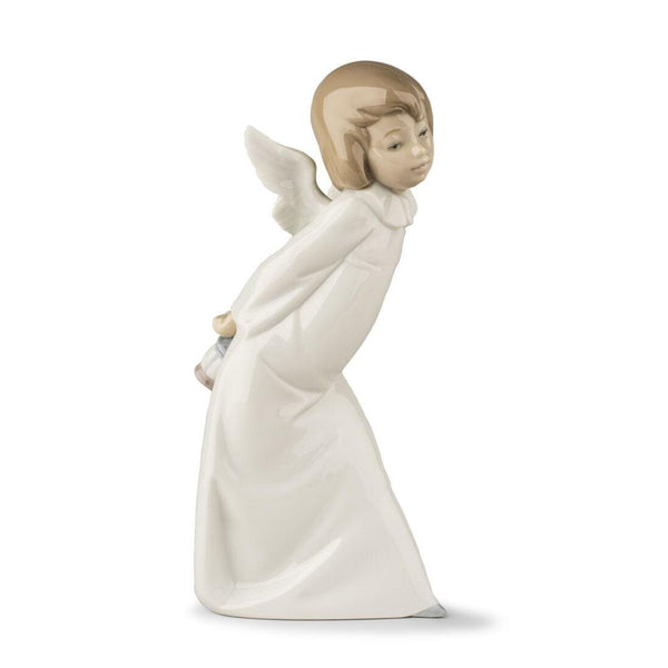 Load image into Gallery viewer, Lladro Curious Angel Figurine
