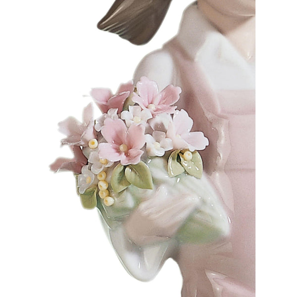 Load image into Gallery viewer, Lladro Spring Girl Figurine