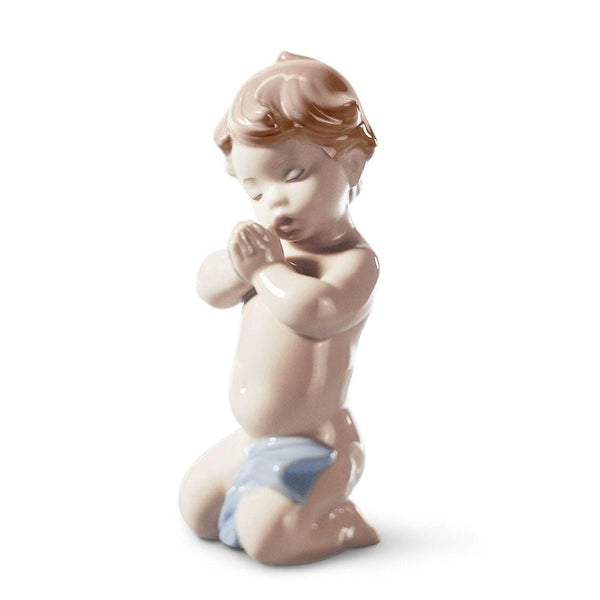 Load image into Gallery viewer, Lladro A Child's Prayer Boy Figurine