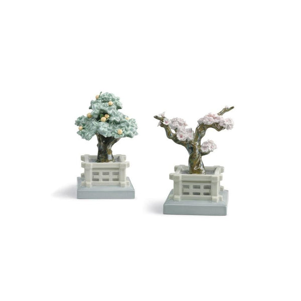 Load image into Gallery viewer, Lladro Japanese Tree Pots Figurine