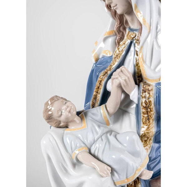 Load image into Gallery viewer, Lladro Our Lady of Divine Providence Figurine