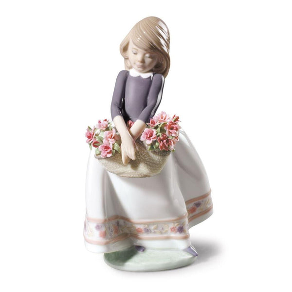 Load image into Gallery viewer, Lladro May Flowers Girl Figurine - Special Version