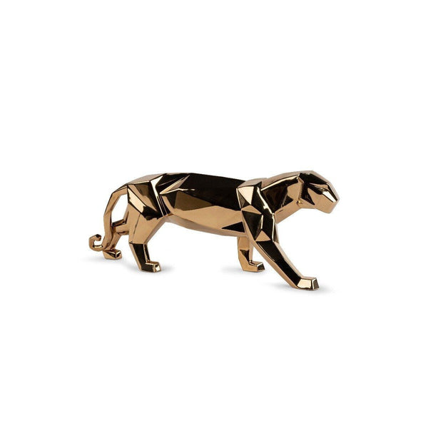 Load image into Gallery viewer, Lladro Panther (Golden)