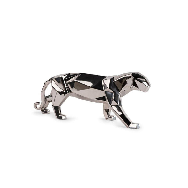 Load image into Gallery viewer, Lladro Panther (Silver) Sculpture