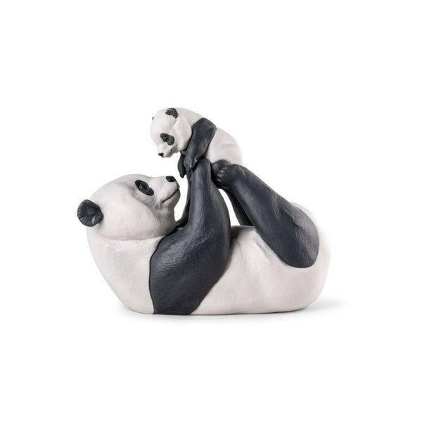 Load image into Gallery viewer, Lladro Mommy Panda Sculpture