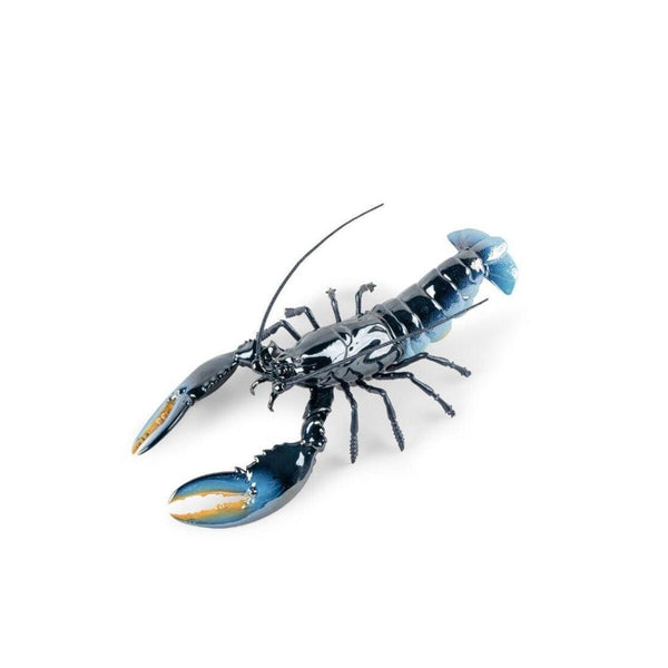 Load image into Gallery viewer, Lladro Lobster Sculpture - Blue