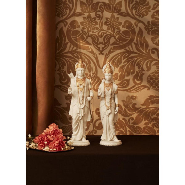 Load image into Gallery viewer, Lladro Sita Sculpture - Golden Luster