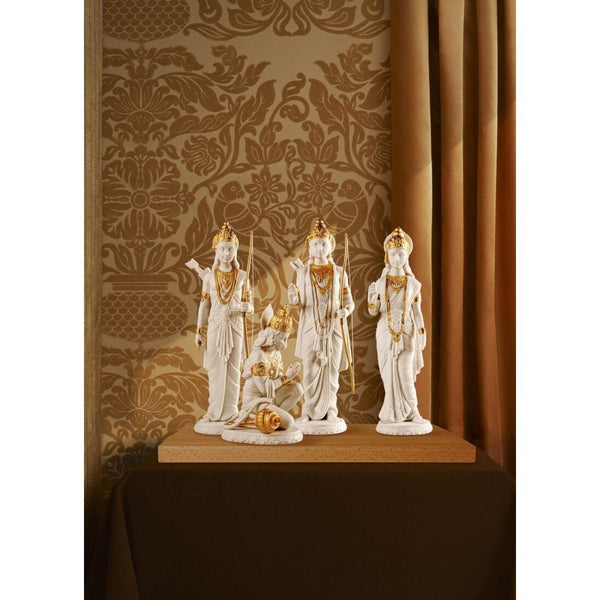 Load image into Gallery viewer, Lladro Lakshman Sculpture - Golden Luster