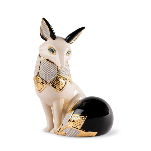 Load image into Gallery viewer, Lladro Fox Jewel Sculpture