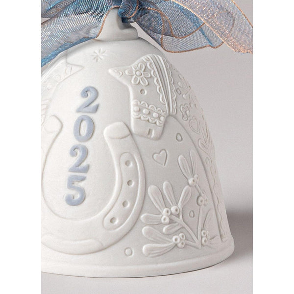 Load image into Gallery viewer, Lladro 2025 Christmas Bell Ornament