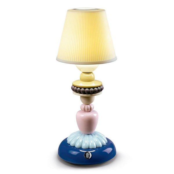 Load image into Gallery viewer, Lladro Sunflower Firefly Wireless Lamp - Blue