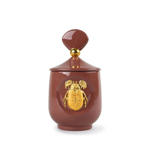 Load image into Gallery viewer, Lladro Scarab Candle Luxurious Animals - Moonlight Scent