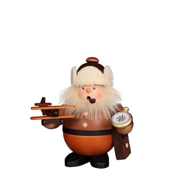Load image into Gallery viewer, Christian Ulbricht Incense Smoker - Pilot (Natural) - 6.3"H