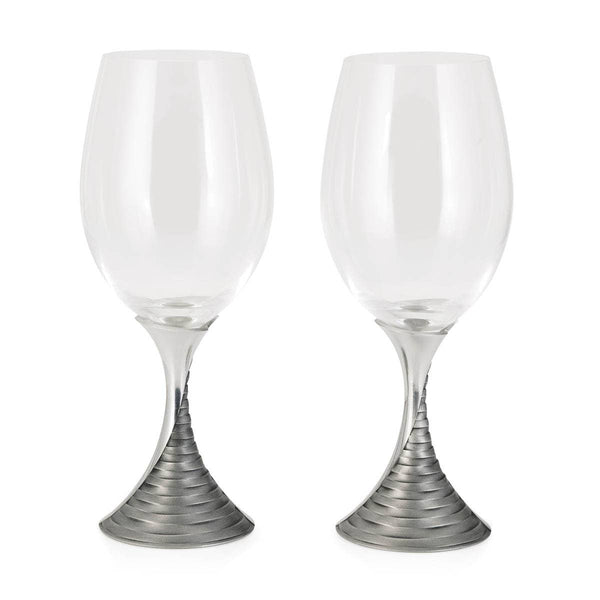 Load image into Gallery viewer, Royal Selangor Weave White Wine Pair