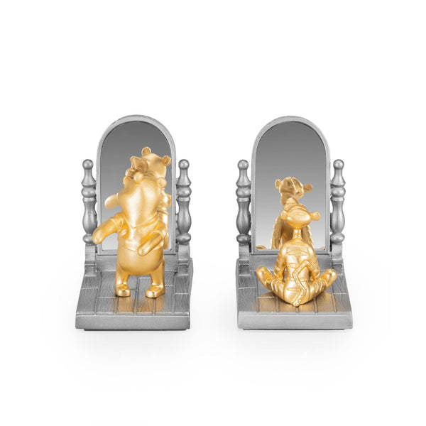 Load image into Gallery viewer, Royal Selangor Winnie The Pooh 100th Anniversary Limited Edition Gild Pooh & Tigger Bookend Pair