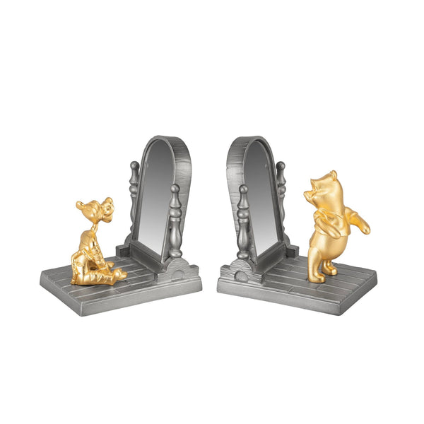 Load image into Gallery viewer, Royal Selangor Winnie The Pooh 100th Anniversary Limited Edition Gild Pooh & Tigger Bookend Pair