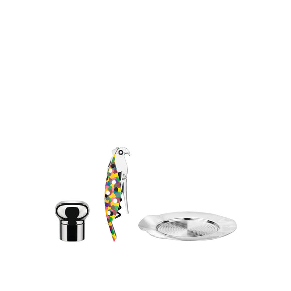 Load image into Gallery viewer, Alessi Alessi & Wine Wine Gift Set, Parrot Set