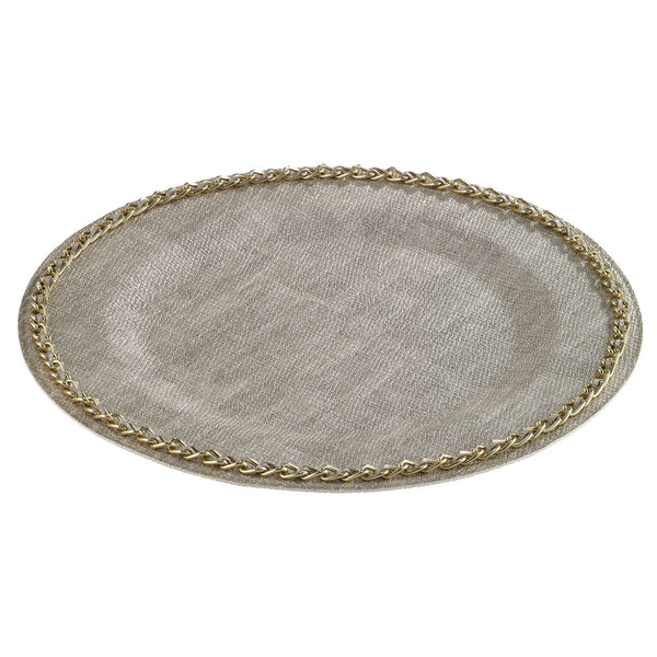 Load image into Gallery viewer, Bodrum Linens Luster Charger Plates