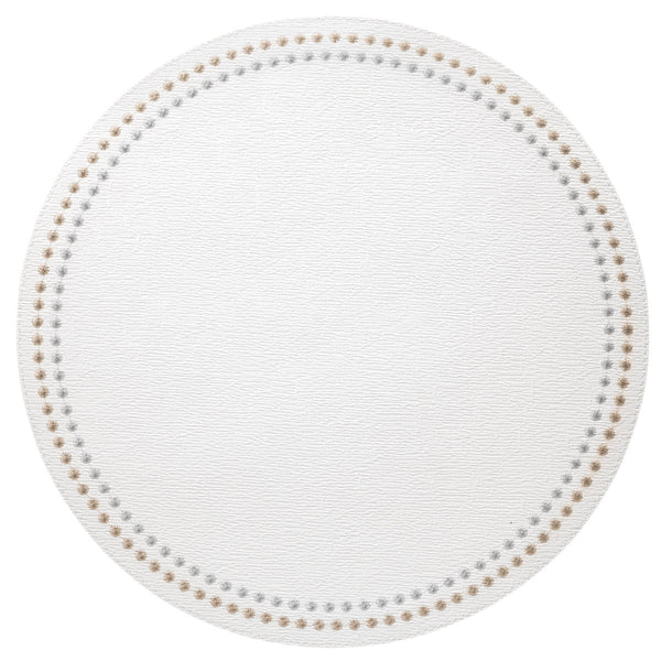 Load image into Gallery viewer, Bodrum Linens Pearls - Easy Care Placemats - Set of 4