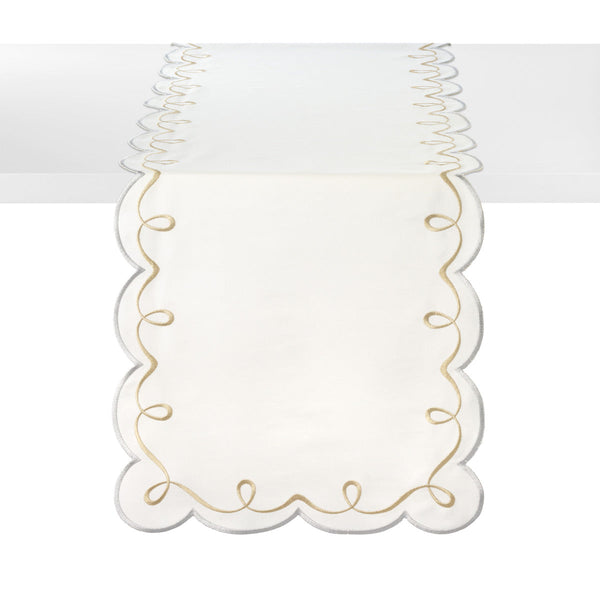 Load image into Gallery viewer, Bodrum Linens Ribbon Twirl - Tablecloths & Runners