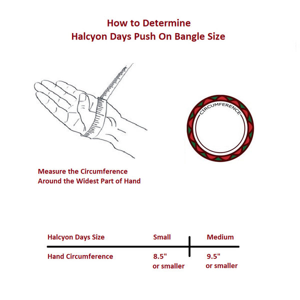 Load image into Gallery viewer, Halcyon Days 6mm Bee - Red - Gold - Bangle