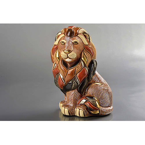 Load image into Gallery viewer, De Rosa Collections Lion Sitting - Large Figurine