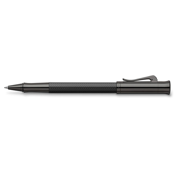 Load image into Gallery viewer, Graf von Faber-Castell Rollerball Pen Guilloche - All Black