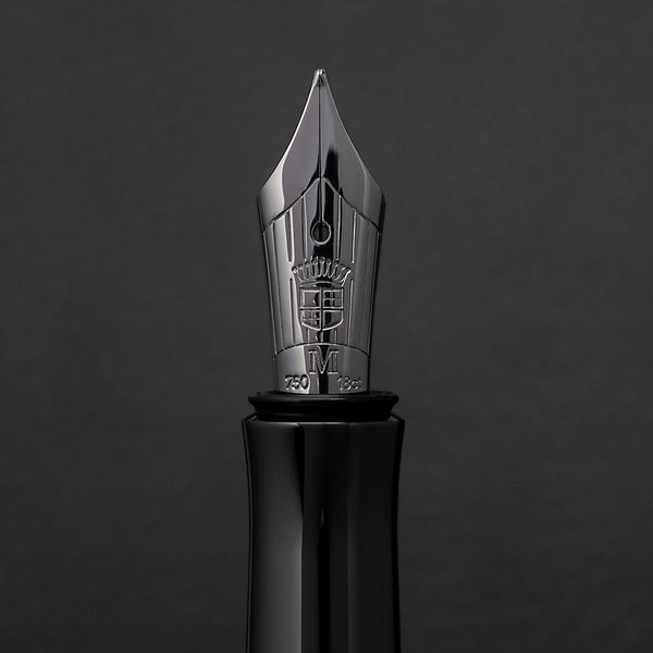 Load image into Gallery viewer, Graf von Faber-Castell Fountain Pen Guilloche - All Black