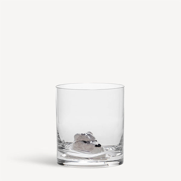 Load image into Gallery viewer, Kosta Boda New Friends Tumbler Arctic Fox