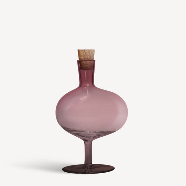 Load image into Gallery viewer, Kosta Boda Bod Bottle Burgundy Medium
