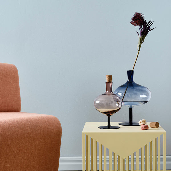 Load image into Gallery viewer, Kosta Boda Bod Bottle Midnight Blue Large