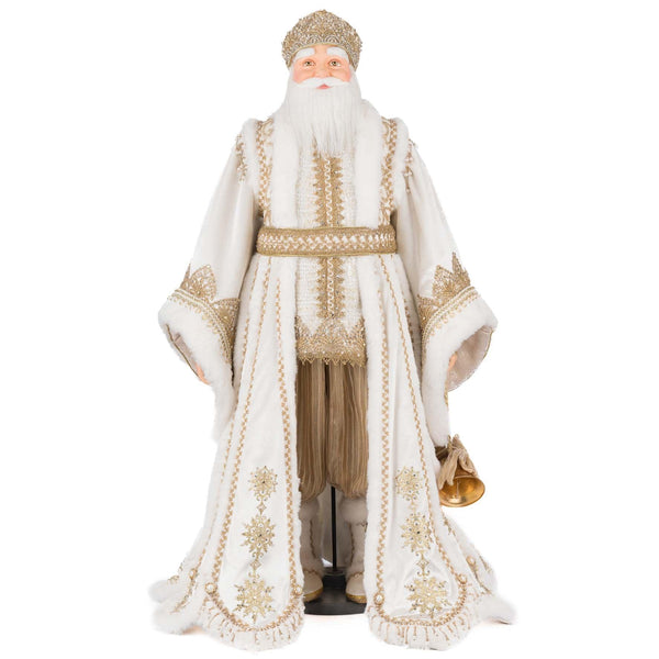 Load image into Gallery viewer, Katherine's Collection Golden Leaf Santa Doll