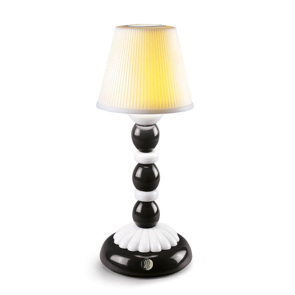 Load image into Gallery viewer, Lladro Palm Firefly Table Lamp - Black and White
