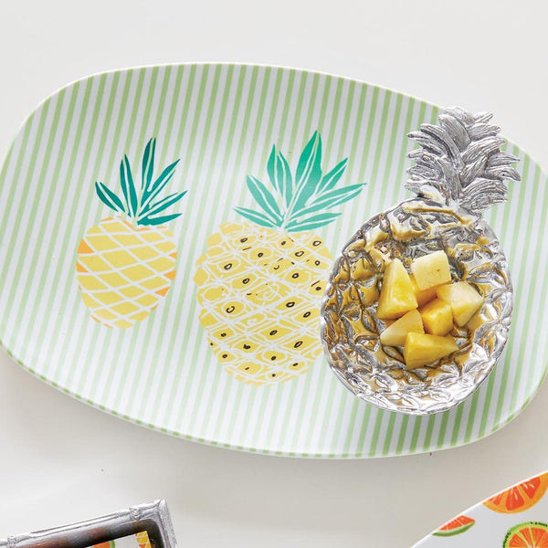 Load image into Gallery viewer, Mariposa Pineapple Trinket Sauce Dish
