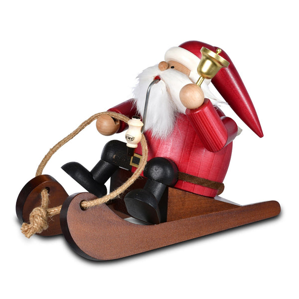 Load image into Gallery viewer, KWO Sledding Santa - 6.3" - Incense Smoker