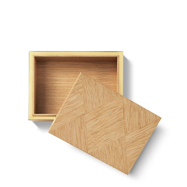 Load image into Gallery viewer, AERIN Marcello Small Box, Oak