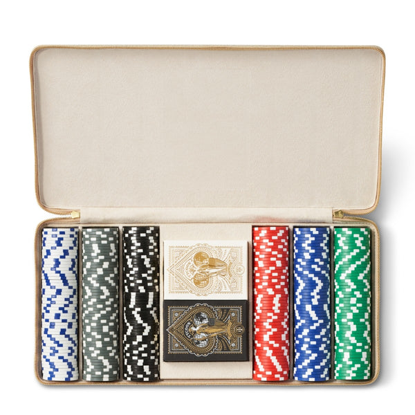 Load image into Gallery viewer, AERIN Enzo Travel Poker Set