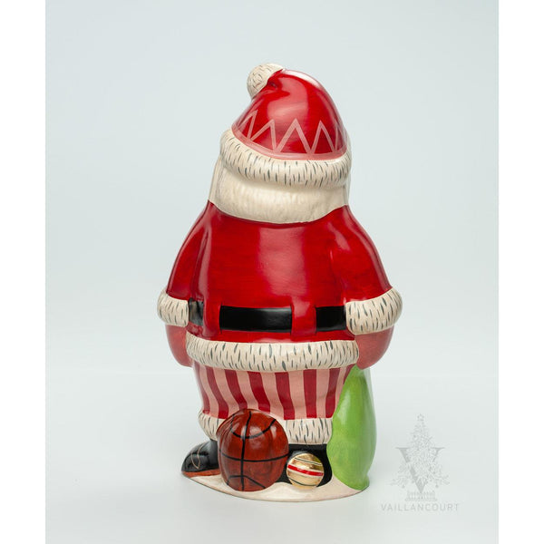 Load image into Gallery viewer, Vaillancourt Folk Art - Large Jolly Santa - Chalkware Figurine