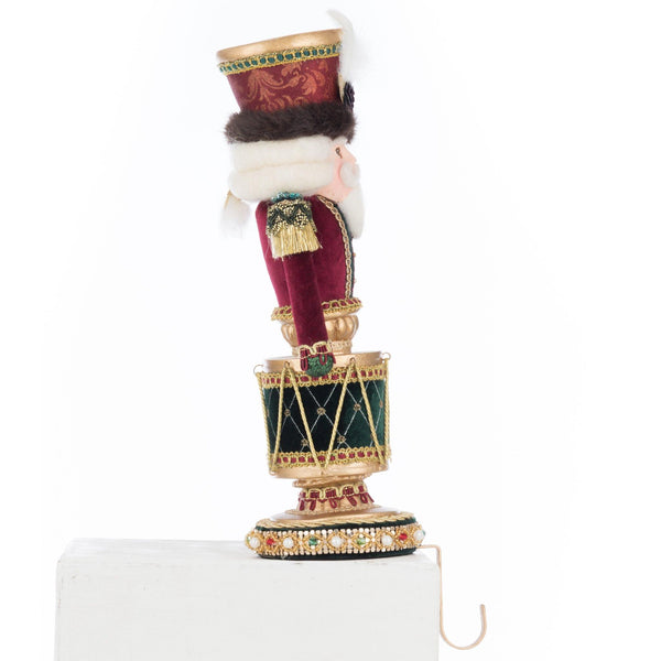 Load image into Gallery viewer, Katherine's Collection Winter Balsam Nutcracker Stocking Holder